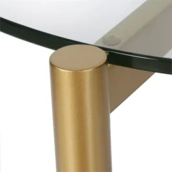 Metal Side Table In Gold - Henn&Hart -Furniture Sale Store GUEST cb8e634b 67b5 4f33 b376 8dc73265ab8d