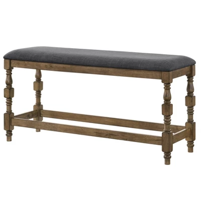 Bringe Upholstered Counter Height Bench - HOMES: Inside + Out 3 Bringe Upholstered Counter Height Bench - HOMES: Inside + Out - Image 3