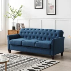 Hilda 73"Wide Living Room Sofa With Flared Arms | ARTFUL LIVING DESIGN -Furniture Sale Store GUEST cea0078b 075d 40d7 b519 cc022f239c78