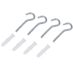 4 Corner Post Bed Canopy Mosquito Net Full Queen King Size Netting Bedding Black -Furniture Sale Store GUEST ceb29fd0 1c2c 45a0 92ef 62cdef85c532