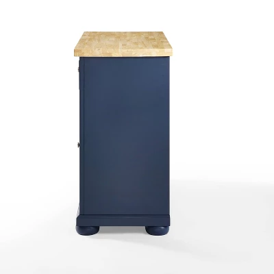 Madison Kitchen Island Navy - Crosley 6 Madison Kitchen Island Navy - Crosley - Image 6