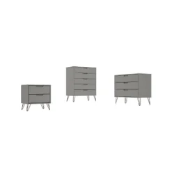 3pc Rockefeller Dresser And Nightstand Set - Manhattan Comfort 22 3pc Rockefeller Dresser And Nightstand Set - Manhattan Comfort -Furniture Sale Store GUEST d071f356 63e3 4dd4 a116 1d82725cc6e6