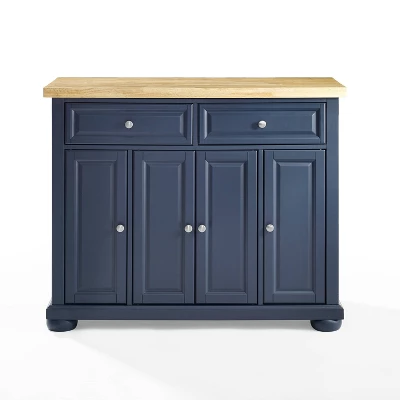 Madison Kitchen Island Navy - Crosley 1 Madison Kitchen Island Navy - Crosley