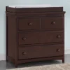 Delta Children Emerson 3 Drawer Dresser With Changing Top And Interlocking Drawers