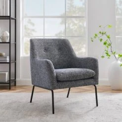 Glenn Mid-Century Modern Accent Chair Blue/White - Project 62™ 18 Glenn Mid-Century Modern Accent Chair Blue/White - Project 62™ -Furniture Sale Store GUEST d2d1ce61 ef91 4bf5 afe7 012ff0137658