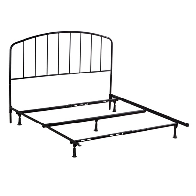 Tolland Metal Headboard With Bed Frame Black - Hillsdale Furniture 1 Tolland Metal Headboard With Bed Frame Black - Hillsdale Furniture
