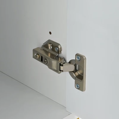 23.7" Freestanding Tipping Shoe Cabinet With Adjustable Shelves - ModernLuxe 8 23.7" Freestanding Tipping Shoe Cabinet With Adjustable Shelves - ModernLuxe - Image 8