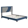 Becca Two Tone Upholstered Platform Bed - Eco Dream