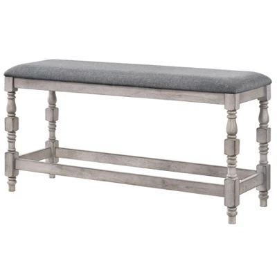 Bringe Upholstered Counter Height Bench - HOMES: Inside + Out 4 Bringe Upholstered Counter Height Bench - HOMES: Inside + Out - Image 4