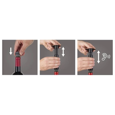 Vacu Vin Wine Saver With Stopper 2 Vacu Vin Wine Saver With Stopper - Image 2