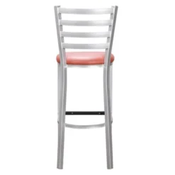 2pc Baxter Metal Barstools Silver/Peach - Linon -Furniture Sale Store GUEST d53028e2 65a2 4f98 a95a 25c2b8c21d73