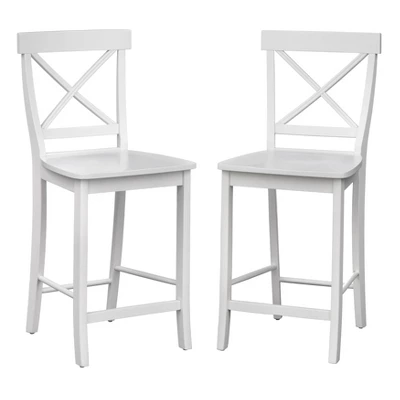 Set Of 2 24" Albury Counter Height Barstools - Buylateral 5 Set Of 2 24" Albury Counter Height Barstools - Buylateral - Image 5