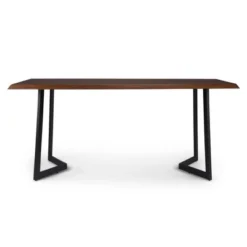 Hathaway Dining Table With Inverted Metal Base - WyndenHall -Furniture Sale Store GUEST d6b2e177 1a15 4cbb 97be 6174bd760912