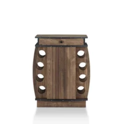 Bundti Mini Bar With 8 Slot Wine Bottle Rack Reclaimed Oak - MiBasics -Furniture Sale Store GUEST d7678059 f969 461e 9afc 1cbef0863393