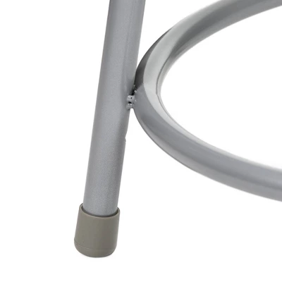 2pk Heavy Duty Steel Barstool Gray - Hampden Furnishings 5 2pk Heavy Duty Steel Barstool Gray - Hampden Furnishings - Image 5