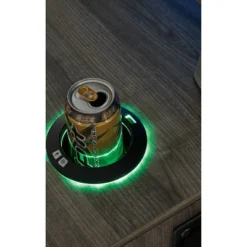 Barolli Gaming Desk Gunmetal - Signature Design By Ashley -Furniture Sale Store GUEST d8891bb8 1ec2 4f69 87ff da59ed343080