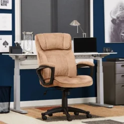 Executive Chair Velvet Microfiber - Serta
