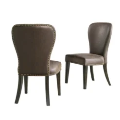 Set Of 2 Savoy Upholstered Dining Armless Chairs - Alaterre Furniture -Furniture Sale Store GUEST d982fe46 f051 40d4 b106 25068640f89f