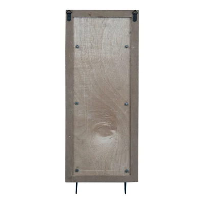 Three Bottle "Live Love Wine" Wood Wall Mount Wine Rack - Foreside Home & Garden 2 Three Bottle "Live Love Wine" Wood Wall Mount Wine Rack - Foreside Home & Garden - Image 2