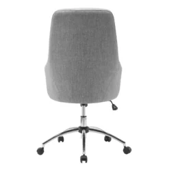 Comfy Height Adjustable Rolling Office Desk Chair- Gray- Techni Mobili 7 Comfy Height Adjustable Rolling Office Desk Chair- Gray- Techni Mobili -Furniture Sale Store GUEST d9ce45b8 835f 4b48 b8bf bd47435538c0