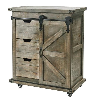 Presley Side Cabinet With Barn Door - StyleCraft 13 Presley Side Cabinet With Barn Door - StyleCraft - Image 13