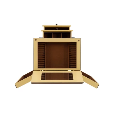 Beatrice Antique Parchment Hand Painted Jewelry Armoire - Powell Company 9 Beatrice Antique Parchment Hand Painted Jewelry Armoire - Powell Company - Image 9