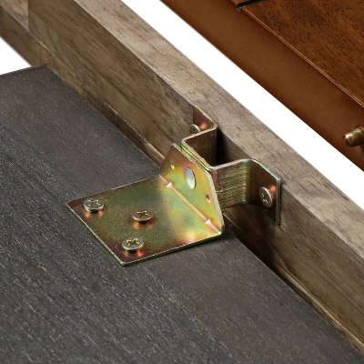 Wesley Extendable Dining Table Brown - ClickDecor 8 Wesley Extendable Dining Table Brown - ClickDecor - Image 8