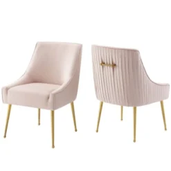 Set Of 2 Discern Pleated Back Upholstered Performance Velvet Dining Chairs - Modway 17 Set Of 2 Discern Pleated Back Upholstered Performance Velvet Dining Chairs - Modway -Furniture Sale Store GUEST dbf8bf3a 6c17 4d90 8d48 e42bcdc2d54e