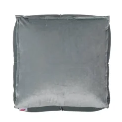 Nakisha Modern Glam Velvet Square Bean Bag Ottoman - Christopher Knight Home -Furniture Sale Store GUEST dc7e5ec0 a2e7 4204 b0df b2a2f7a07955