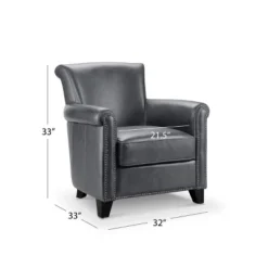 Harley Leather Armchair - Abbyson Living -Furniture Sale Store GUEST dccf02bd 89dd 4e3f 9d95 65768c4c4e2d