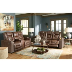 Owner's Box Power Recliner Sofa With Adjustable Headrest Thyme - Signature Design By Ashley -Furniture Sale Store GUEST dd0c6b4e 6747 439e 9b0a 8b52cc87c487