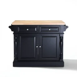 Oxford Butcher Block Kitchen Island Black - Crosley -Furniture Sale Store GUEST dd699023 357f 46c9 b42e f87175083f75