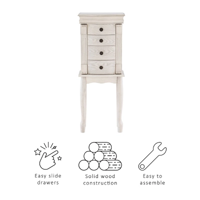 Helene Jewelry Armoire - Powell Company 1 Helene Jewelry Armoire - Powell Company