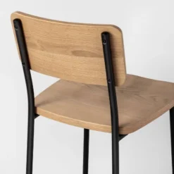 Wood & Steel Bar Stool - Natural/Black - Hearth & Hand™ With Magnolia 9 Wood & Steel Bar Stool - Natural/Black - Hearth & Hand™ With Magnolia -Furniture Sale Store GUEST dd89e9f1 7a47 4584 b4ec a8a659027411