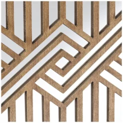 55 Downing Street Mason 33 3/4 Wide Oak Wood And Mirrored 2-Door Cabinet -Furniture Sale Store GUEST dda17632 c4cf 4528 8a6f 83d06e524f42