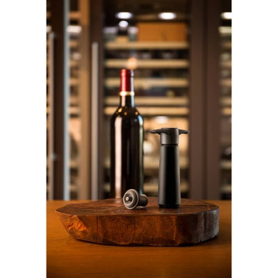 Vacu Vin Wine Saver With Stopper 1 Vacu Vin Wine Saver With Stopper