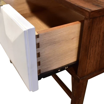 Ginny Console Table Walnut - Steve Silver Co. 4 Ginny Console Table Walnut - Steve Silver Co. - Image 4