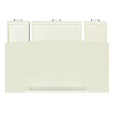 Garbo Vanity Set Cream - Linon 7 Garbo Vanity Set Cream - Linon - Image 7