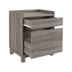 2 Drawers Filing Cabinet Wood/Gray - Linon -Furniture Sale Store GUEST dfa31b55 ac5e 48e4 b700 db7cacdef828
