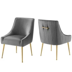 Set Of 2 Discern Pleated Back Upholstered Performance Velvet Dining Chairs - Modway 13 Set Of 2 Discern Pleated Back Upholstered Performance Velvet Dining Chairs - Modway -Furniture Sale Store GUEST dfb68ac2 538e 41b4 b35a 53cffba4c372