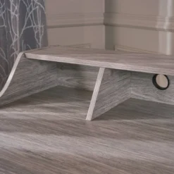 2pc Ellison Mid Century Modern Home Office Set Gray - Christopher Knight Home -Furniture Sale Store GUEST e065b348 9ec3 412d 9ee4 bd4445d5ca63