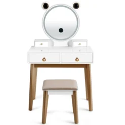 Costway Vanity Dressing Table Set Touch Screen Dimming Mirror -Furniture Sale Store GUEST e195238f 7639 46b4 8e74 7b911e8da5d4