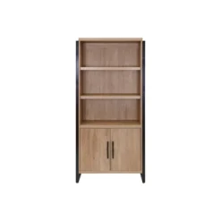 78" Mason Modern Wood Laminate Bookcase With Doors - Martin Furniture -Furniture Sale Store GUEST e22ddca6 601c 4bbf a820 772fd7e9a5ea