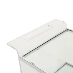 Yves Acrylic Bar Trolley Clear - Christopher Knight Home -Furniture Sale Store GUEST e36ee3a8 35fa 4729 b14b a8598c1d2f60