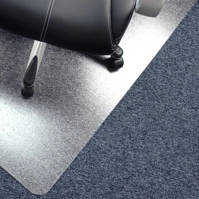Vinyl Anti Microbial Chair Mat For Carpets Fresh Mist - Floortex 2 Vinyl Anti Microbial Chair Mat For Carpets Fresh Mist - Floortex - Image 2