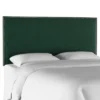 Arcadia Nailbutton Linen Headboard - Skyline Furniture