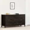 Gravity 6 Drawer Double Dresser - South Shore