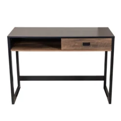 Oslo Contemporary Studio Workstation Desk With Drawer Black/Brown - Danya B. 22 Oslo Contemporary Studio Workstation Desk With Drawer Black/Brown - Danya B. -Furniture Sale Store GUEST e46928a6 02b5 4f6d bf9a 22cb3e3a6537