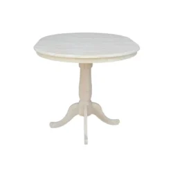 36" Round Extendable Table With 12" Drop Leaf Unfinished - International Concepts 13 36" Round Extendable Table With 12" Drop Leaf Unfinished - International Concepts -Furniture Sale Store GUEST e65f39bc 632e 45c2 b4b2 fa2831b84ca1