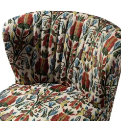 Bernarda Living Room Armless Accent Chair With Floral Pattern | Karat Home-FLORAL 14 Bernarda Living Room Armless Accent Chair With Floral Pattern | Karat Home-FLORAL -Furniture Sale Store GUEST e72b5ca6 fe81 44cd a613 71db15495908